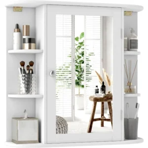 Bathroom Wall Cabinet with Mirror