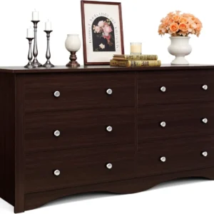 6 Wood Dresser Drawer