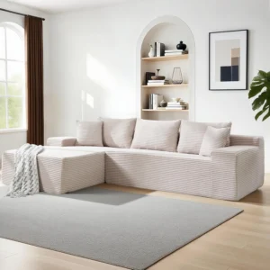Corduroy Sectional Couch